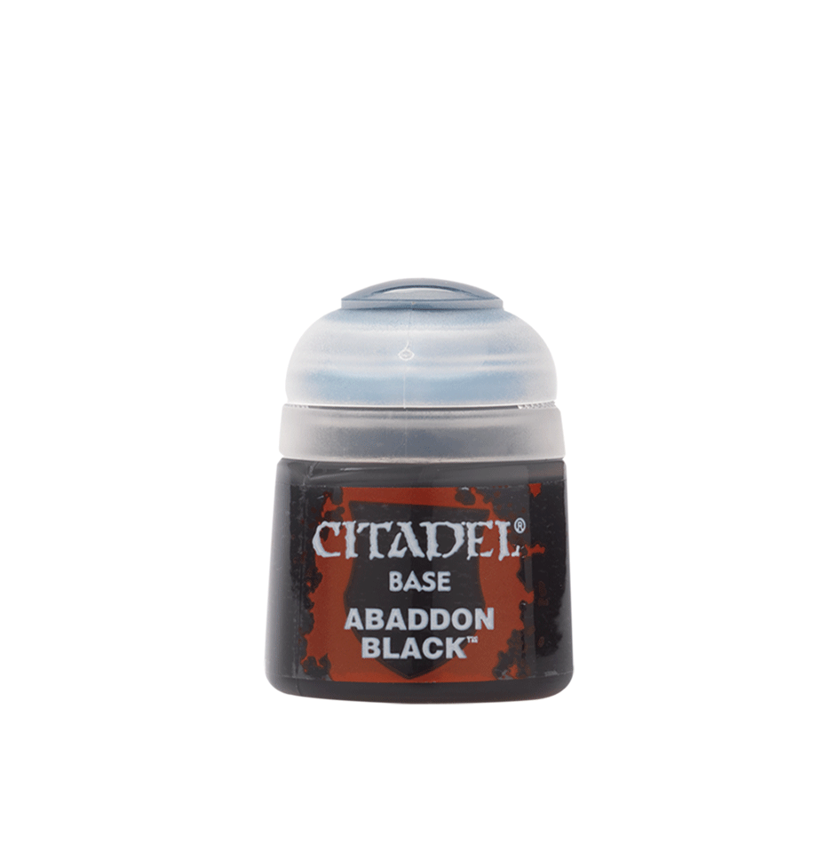 GW - Citadel - Paint - Base: Abaddon Black 21-25