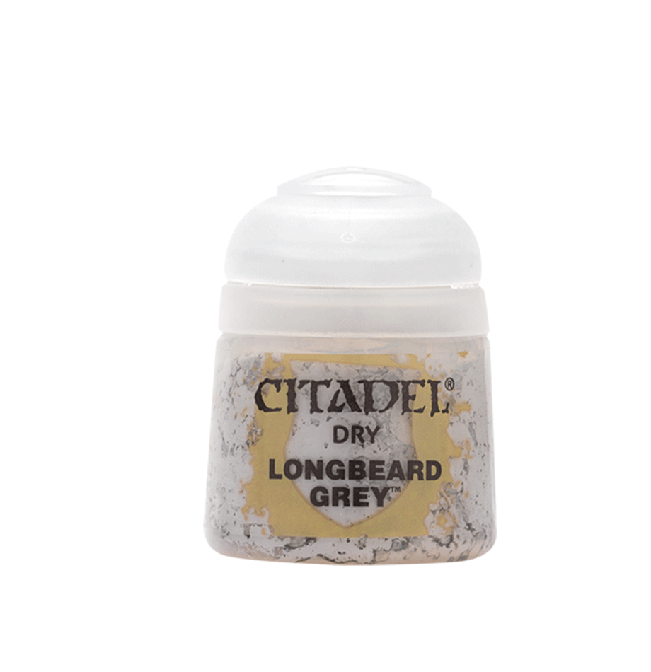 GW - Citadel - Paint - Dry: Longbeard Grey 23-12