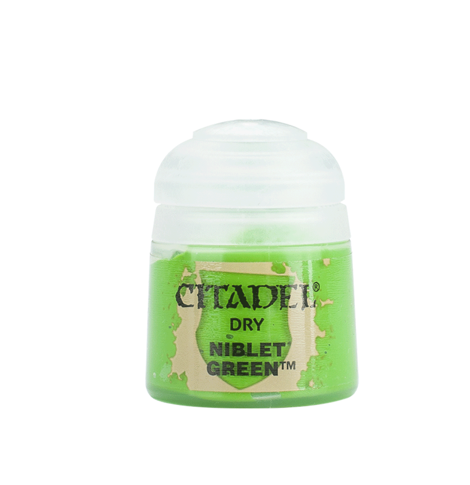 GW - Citadel - Paint - Dry: Niblet Green 23-24