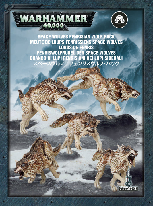 Warhammer 40K - Space Wolves - Fenrisian Wolves