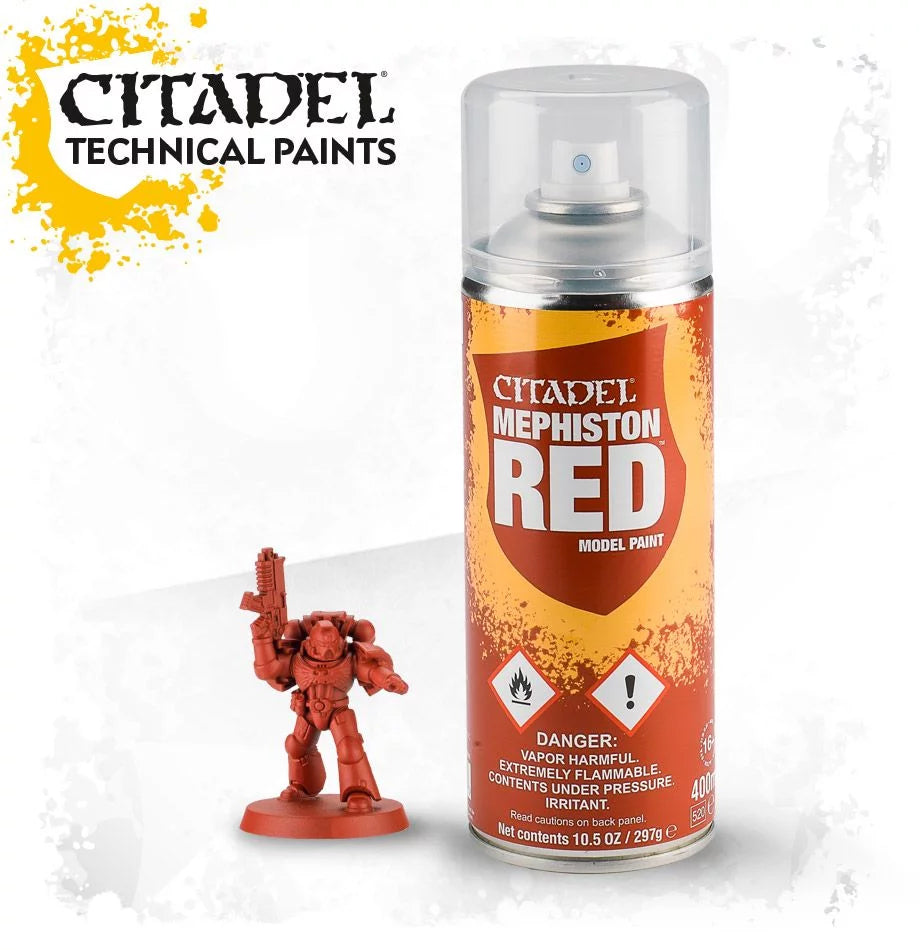 Citadel - Paint - Primer: Mephiston Red