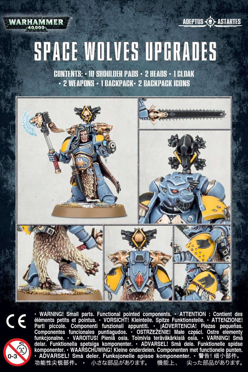 Warhammer 40k - Space Wolves - Upgrades