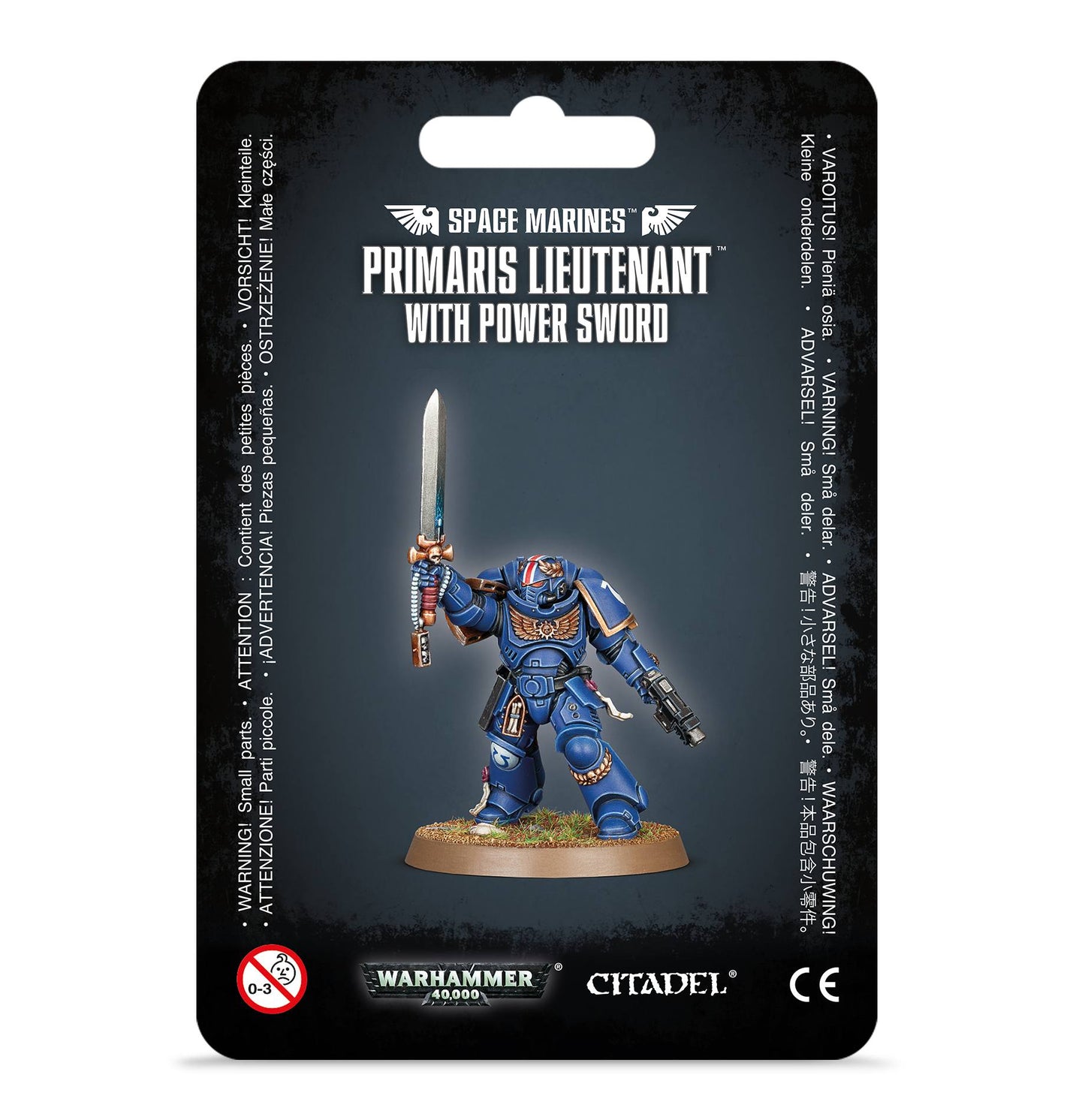 Warhammer 40K - Space Marines - Primaris Lieutenant with Power Sword
