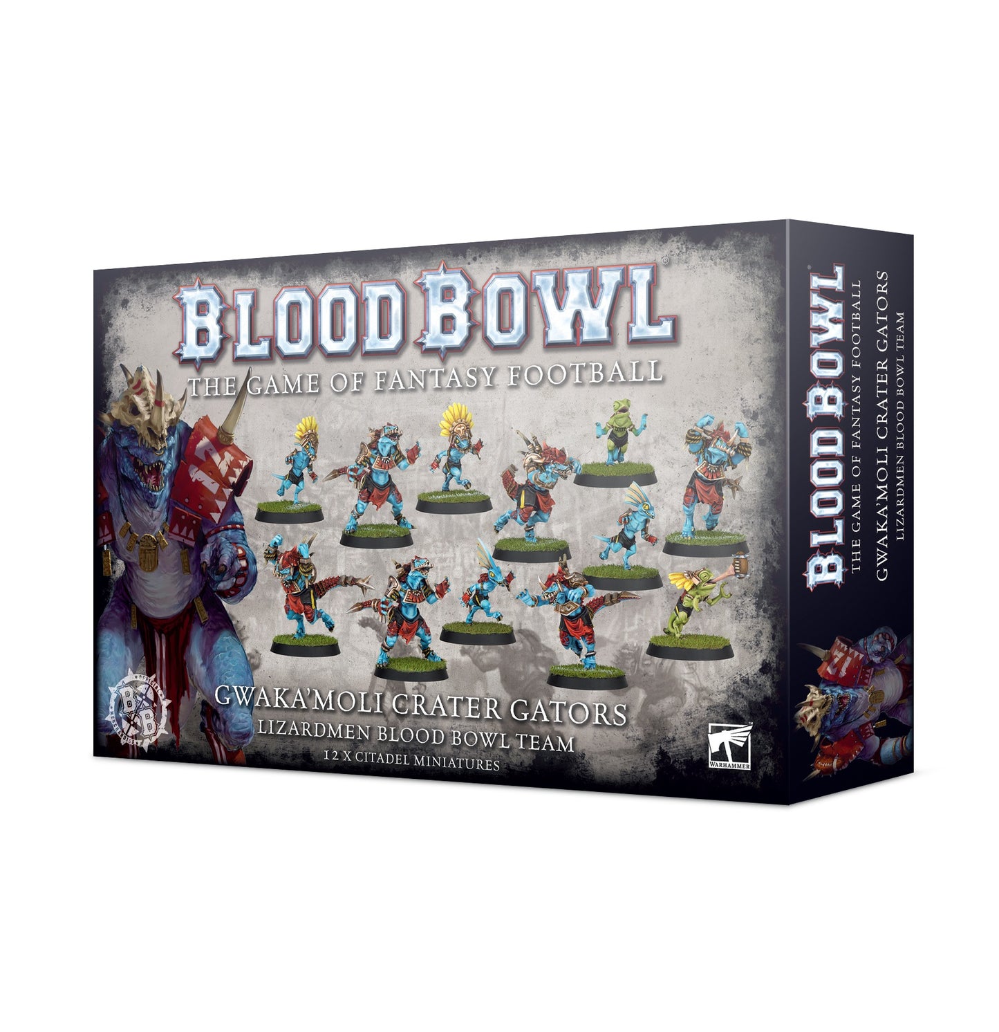 Blood Bowl - Lizardmen - Gwaka'Moli Crater Gators