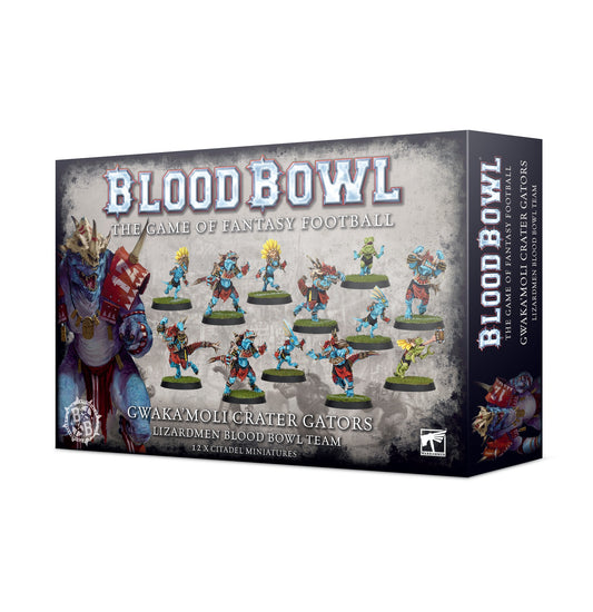 Blood Bowl - Lizardmen - Gwaka'Moli Crater Gators