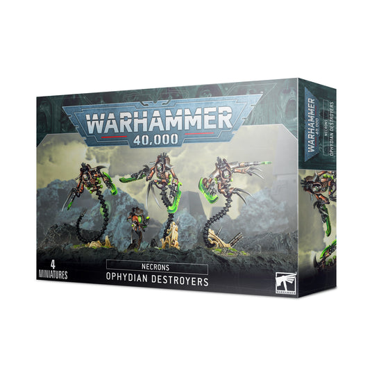 Warhammer 40K - Necrons - Ophydian Destroyers