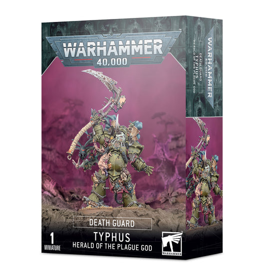 Warhammer 40K - Death Guard - Typhus, Herald of the Plague God