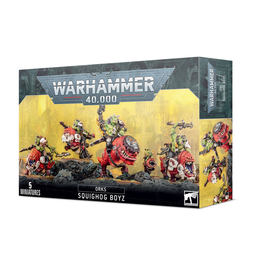 Warhammer 40K - Orks - Squighog Boyz