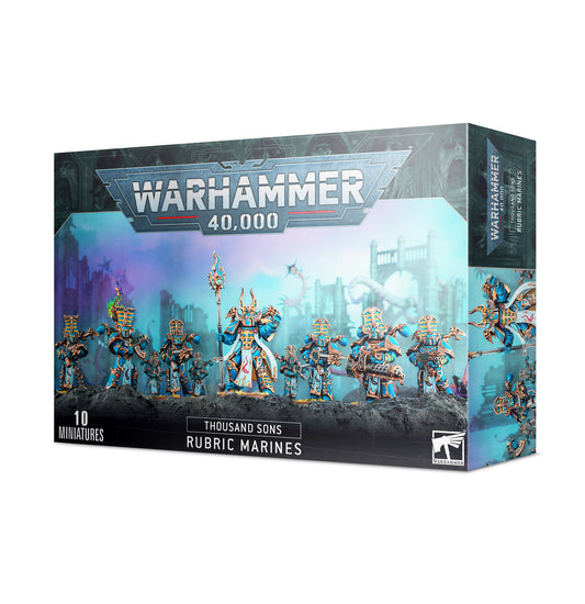 Warhammer 40k - Thousand Sons - Rubric Marines