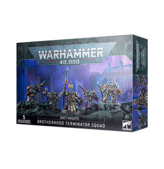 Warhammer 40k - Grey Knights - Brotherhood Terminator Squad