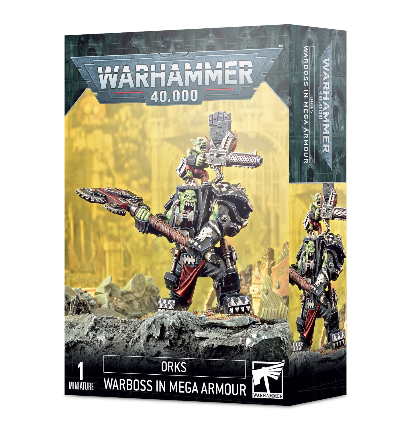Warhammer 40K - Orks - Warboss in Mega Armour