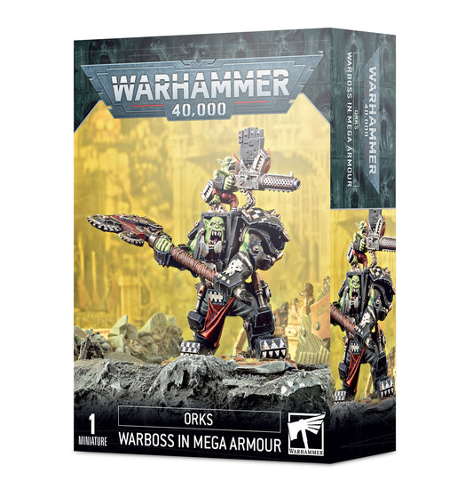 Warhammer 40K - Orks - Warboss in Mega Armour