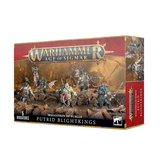 Warhammer Age of Sigmar - Maggotkin of Nurgle - Putrid Blightkings