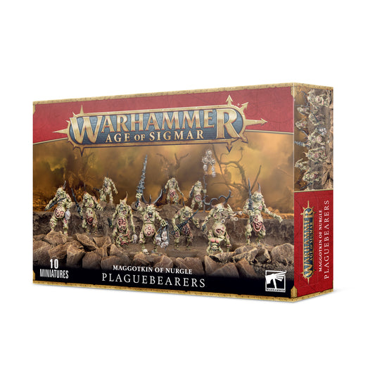 Age of Sigmar - Maggotkin of Nurgle - Plaguebearers