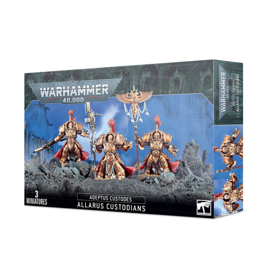 Warhammer 40K - Adeptus Custodes - Allarus Custodians