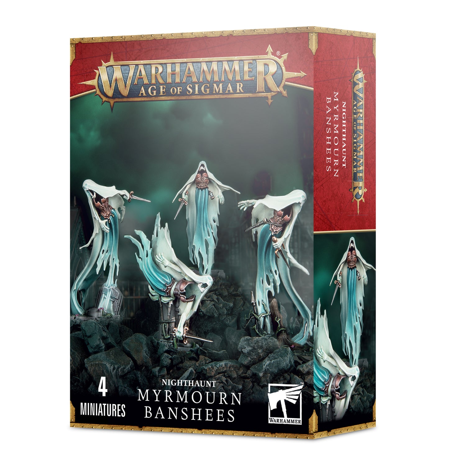 warhammer - age of sigmar - nighthaunt - myrmourn banshees