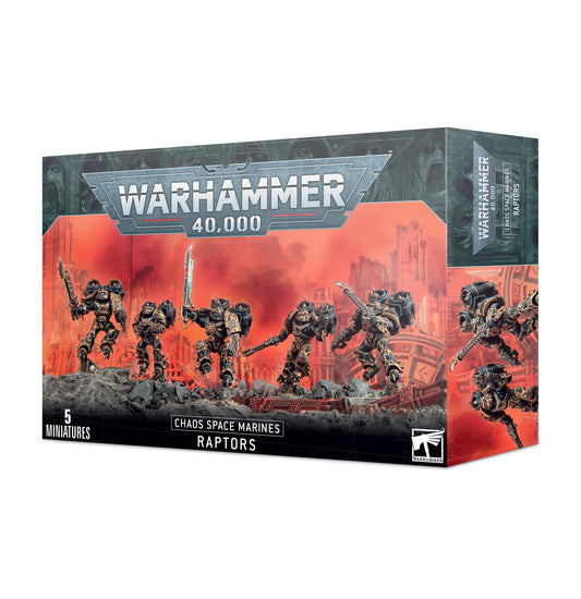 Warhammer 40K - Chaos Space Marines - Raptors