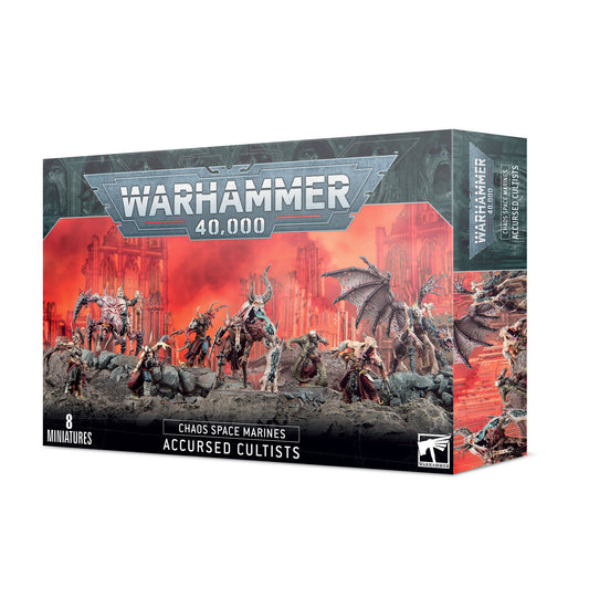 Warhammer 40K - Chaos Space Marines - Accursed Cultists