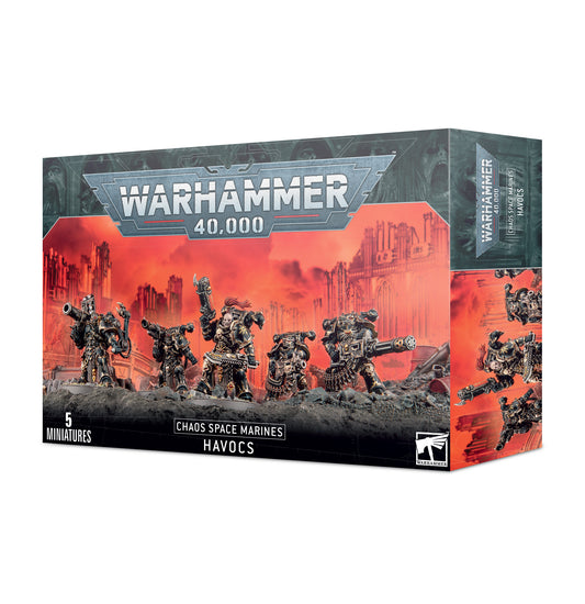 Warhammer 40K - Chaos Space Marines - Havocs