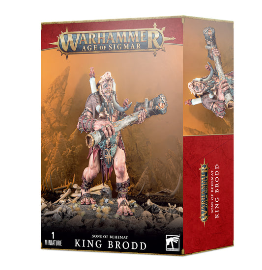 warhammer age of sigmar - sons of behemat - king brodd