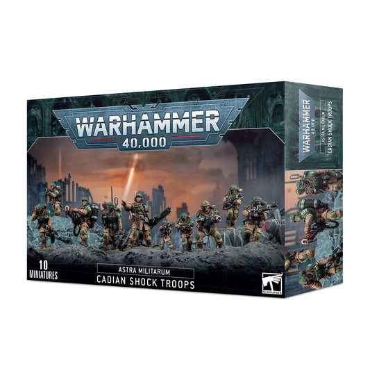 Warhammer 40K - Astra Militarum - Cadian Shock Troops