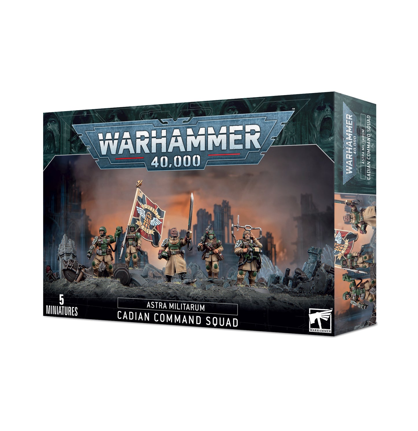 Warhammer 40K - Astra Militarum - Cadian Command Squad