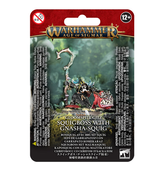 Warhammer Age of Sigmar - Gloomspite Gitz - Squigboss with Gnasha-Squig