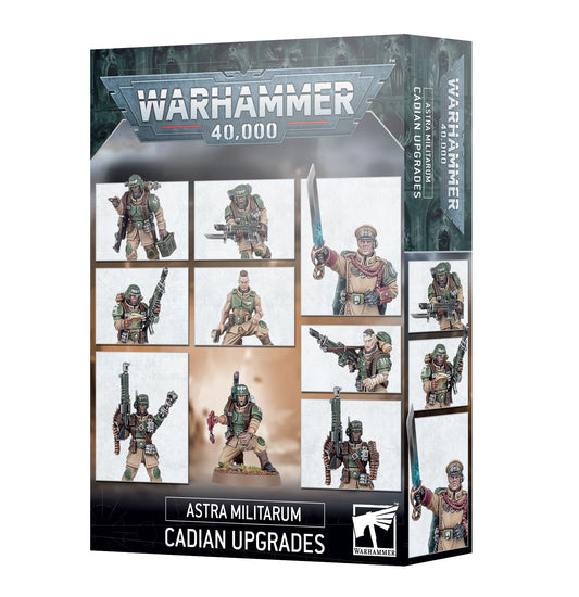 Warhammer 40K - Astra Militarum - Cadian Upgrades