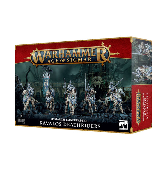Warhammer Age of Sigmar - Ossiarch Bonereapers - Kavalos Deathriders