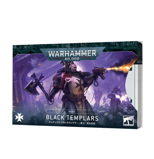 Warhammer 40k - Black Templar - Index Cards