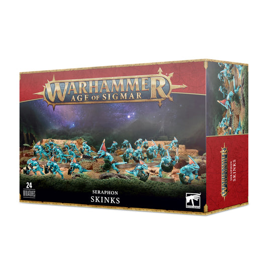 warhammer age of sigmar - seraphon - skinks