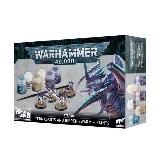 Warhammer 40K - Tyranids - Termgaints and Ripper Swam + Paint