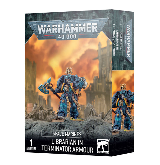 Warhammer 40k - Space Marines - Librarian in Terminator Armour