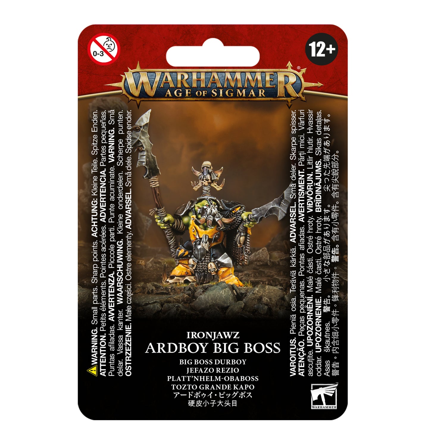 Warhammer Age of Sigmar - Ironjawz - Ardboy Big Boss