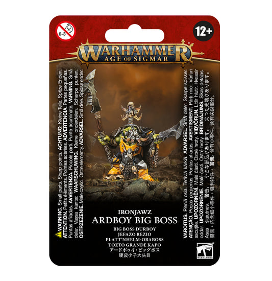 Warhammer Age of Sigmar - Ironjawz - Ardboy Big Boss