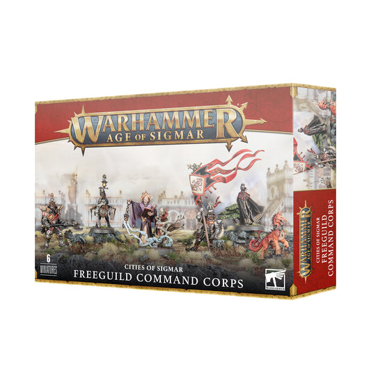 Warhamer Age of Sigmar - Cities of Sigmar - Freeguild Command Corps