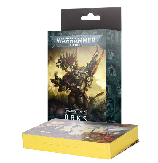 Warhammer 40K - Orks - Datasheet Cards