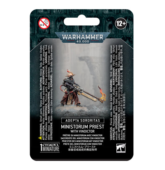 Warhammer 40K - Adepta Sororitas - Priest with Vindictor