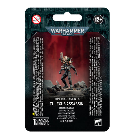 Warhammer 40k - Imperial Agents - Culexus Assassin