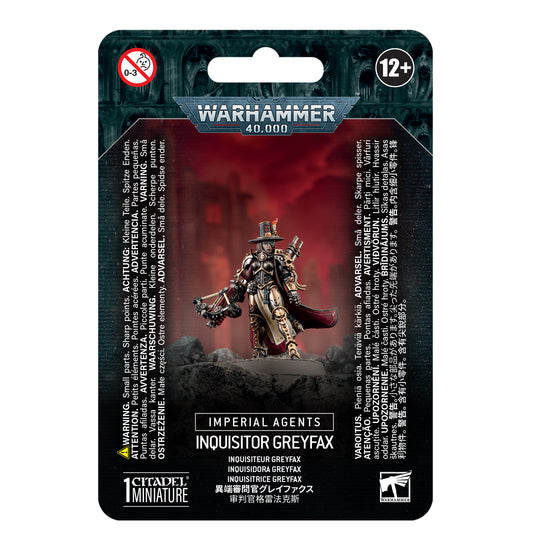 Warhammer 40k - Imperial Agents - Inquisitor Greyfax