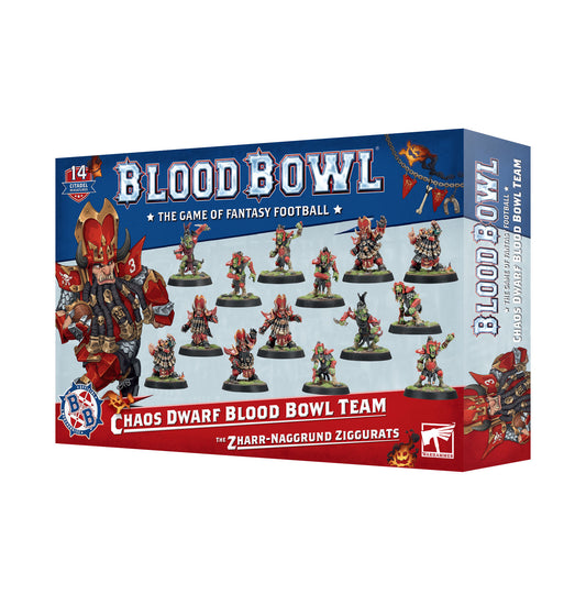 Blood Bowl - Chaos Dwarf - The Zharr-Naggrund Ziggurats