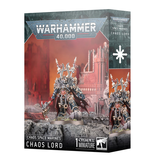 Warhammer 40K - Chaos Space Marines - Chaos Lord in Terminator Armour