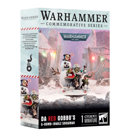 Warhammer 40k - Da Red Gobbo's A-Bomb-Inable Snowman