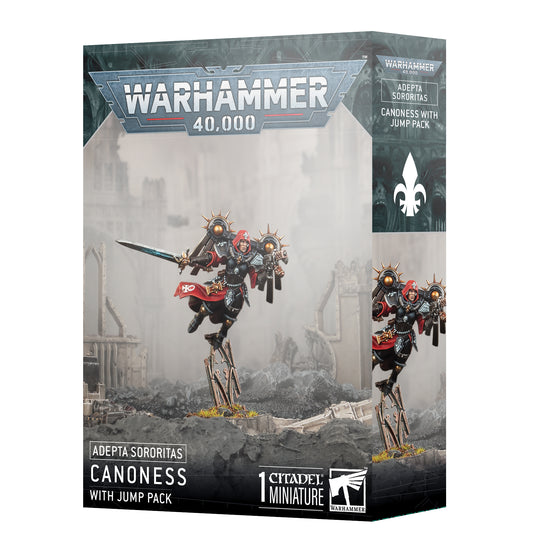 Warhammer 40k - Adepta Sororitas - Canoness w/ Jump Pack