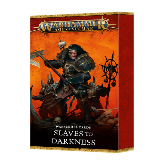Warhammer Age of Sigmar - Slaves to Darkness - Warscroll Cards