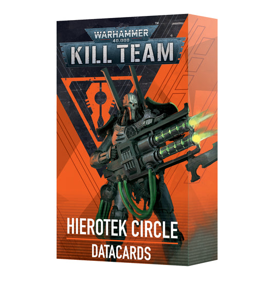 Warhammer Kill Team - Necron - Datacards: Hierotek Circle