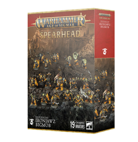 Warhammer Age of Sigmar - Spearhead - Orruk Warclans - Ironjawz Bigmob