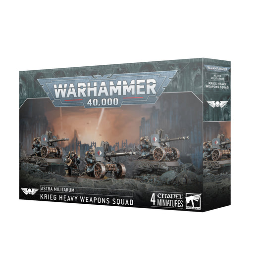 Warhammer 40K - Astra Militarum - Cadian Heavy Weapons Squad