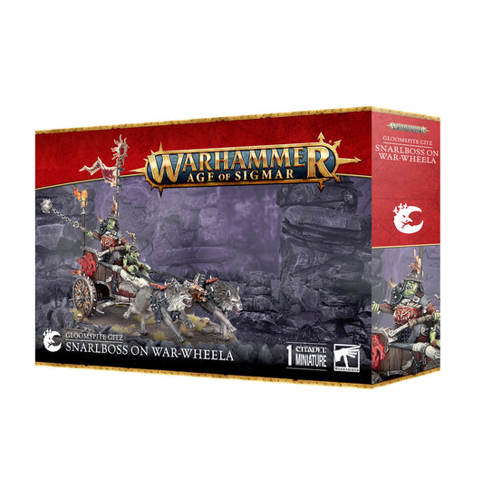 Warhammer Age of Sigmar - Gloomspite Gitz - Snarlboss on War-Wheela