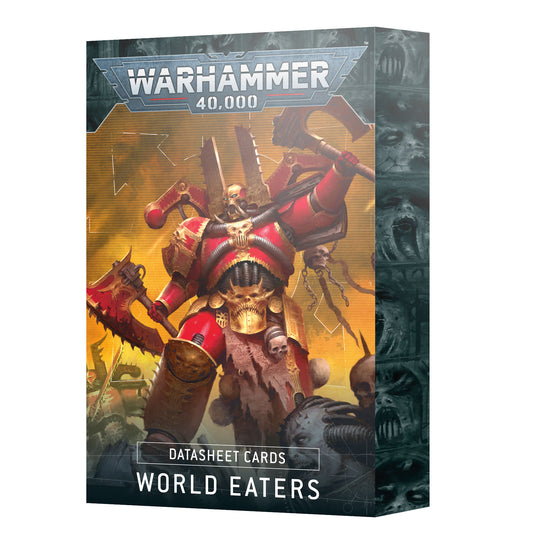 Warhammer 40k - World Eaters - Datacards 10th